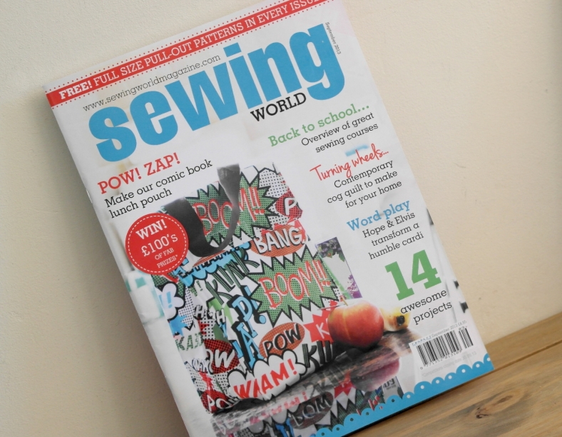 Sewing World Magazine September 2013 Issue