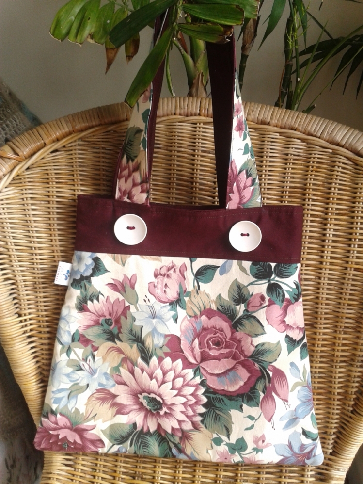 Elegance Tote Bag Handmade by Theresa