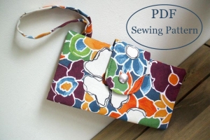 ladies bi-fold wallet sewing pattern