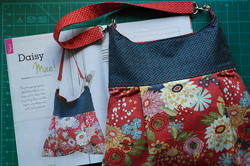 Daisy Mae Bag Sewing Pattern by Susan Dunlop for Sewing World Magazine